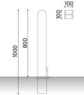 mides pilona extraïble grey