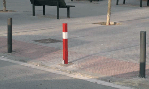 pilona desmon instal·lada pilona desmon instal·lada