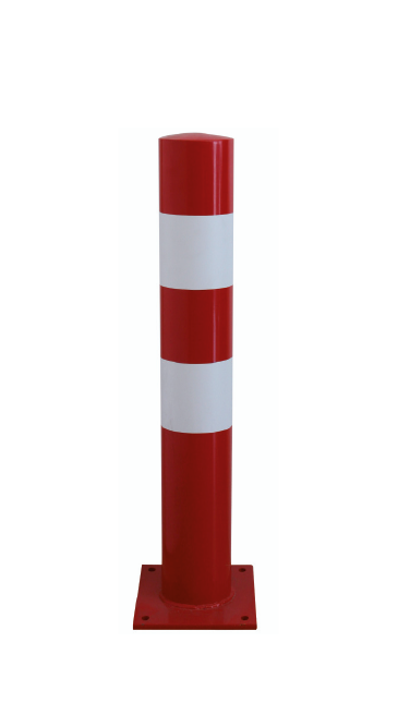 pilona protec vermella i blanca