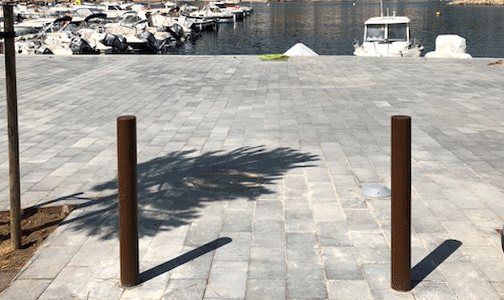 pilones tubulars instal·lades pilones tubulars instal·lades