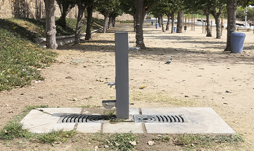 font urbana dogi instal·lado font urbana dogi instal·lado