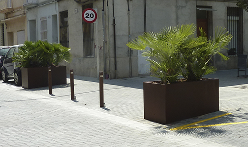 jardineres recei instal·lades