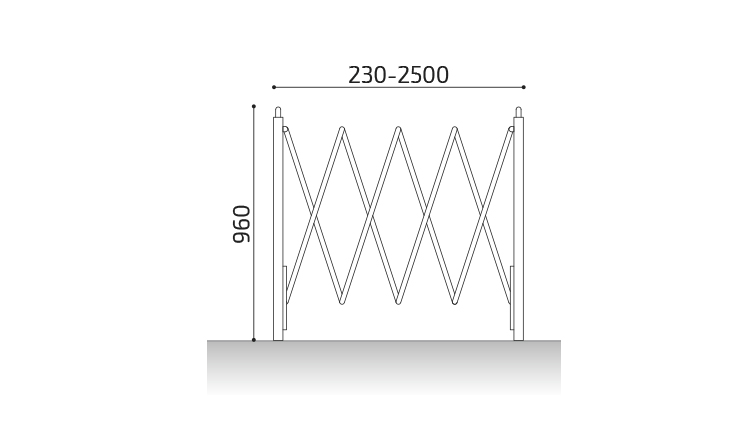 mides tanca extensible plexten