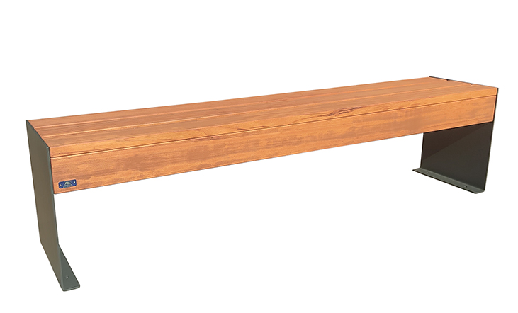 banqueta fusta squared exterior